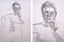 Alice Neel: Drawing - What does YOUR body of work look like? All YOURS? https://methodtwomadness.files.wordpress.com/2015/03/neel-figure-1-comp.jpg